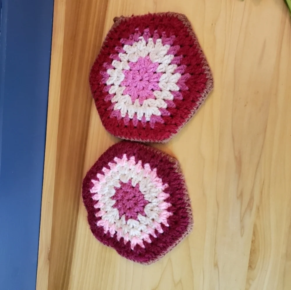 Vintage Crochet‎ Potholders